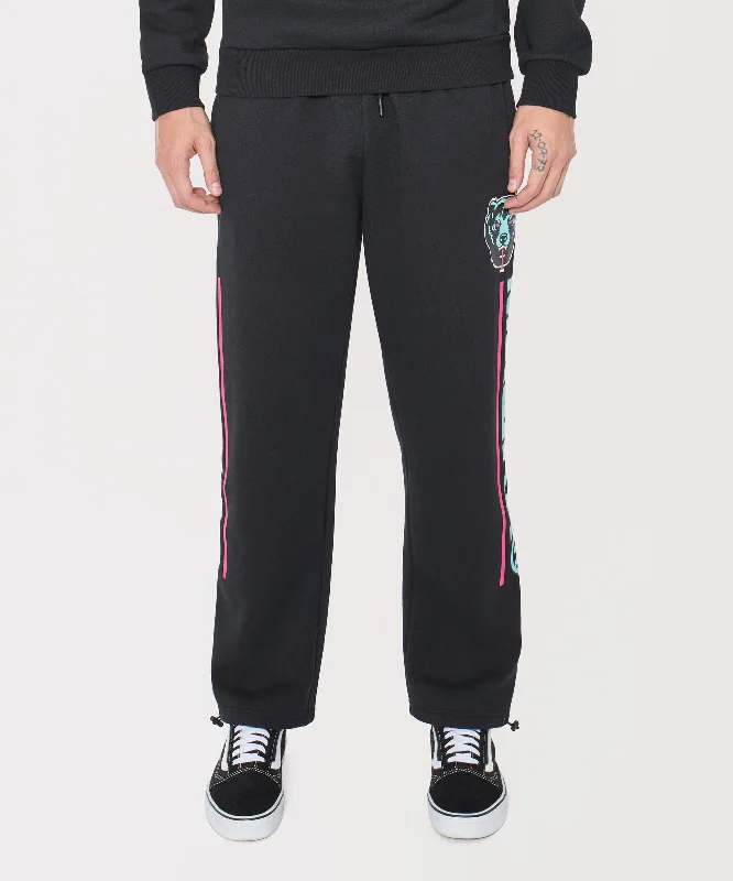 Mishka Death Adders Straight Fit Sweatpants - Black