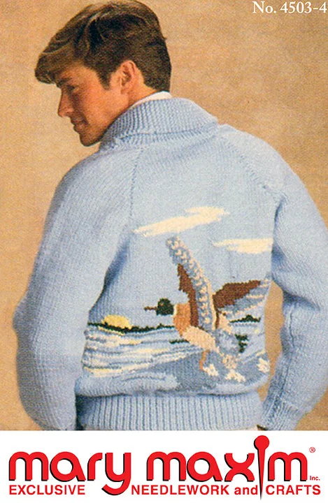 Duck and Sunrise Cardigan Pattern