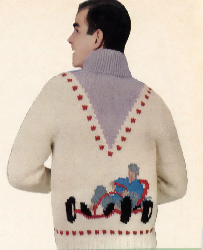 Go-Cart Cardigan Pattern