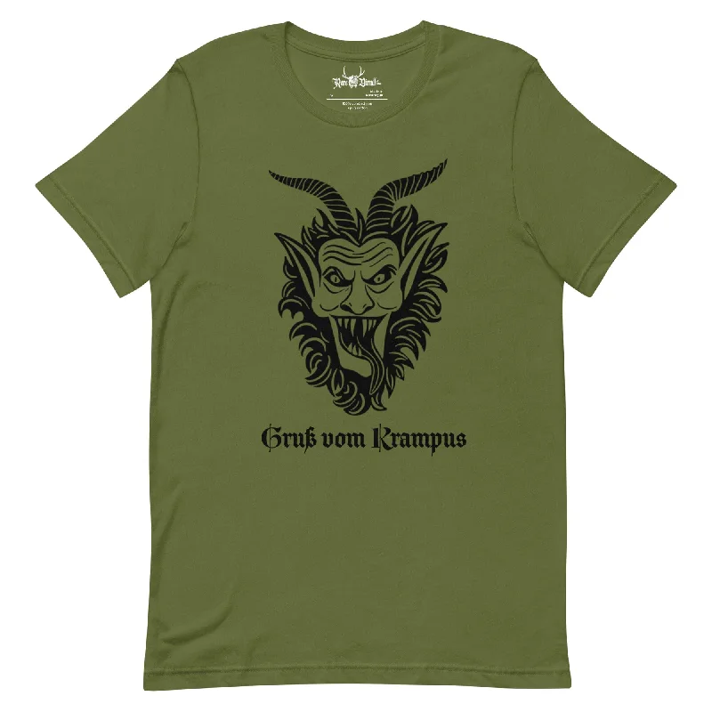 Gruß vom Krampus' Short-Sleeve Unisex T-Shirt | Olive