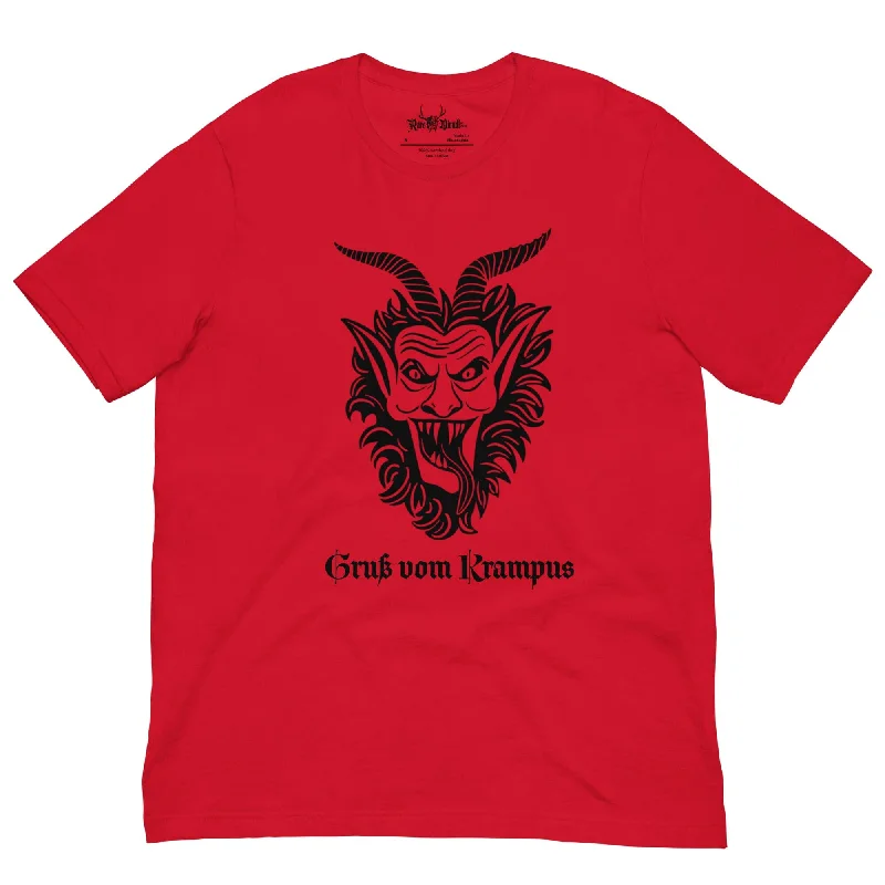 Gruß vom Krampus' Short-Sleeve Unisex T-Shirt | Red