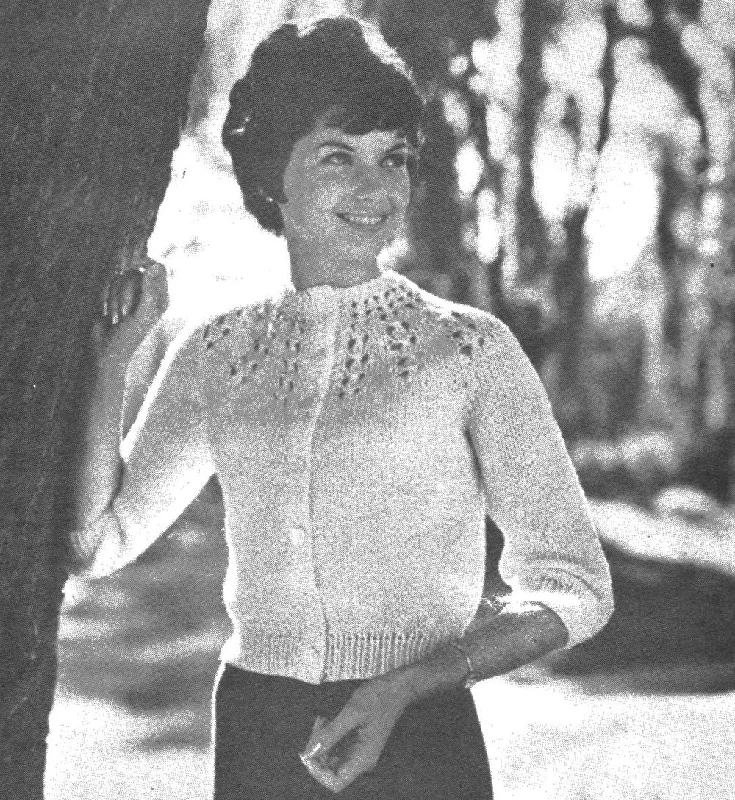 Ladies' Cardigan Pattern