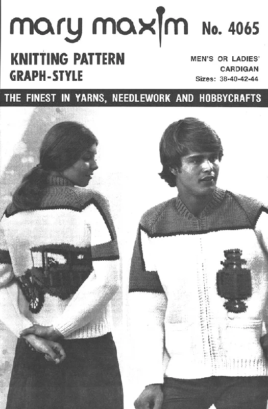 Men's or Ladies' Cardigan Pattern