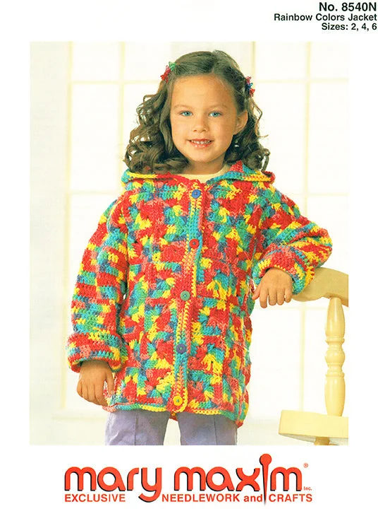 Rainbow Colors Jacket Pattern