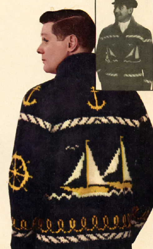 Men's Sailing Time Cardigan Pattern