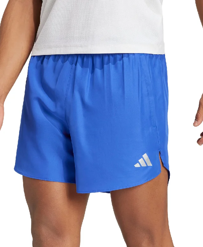 adidas Run It 5 Inch Mens Running Shorts - Blue