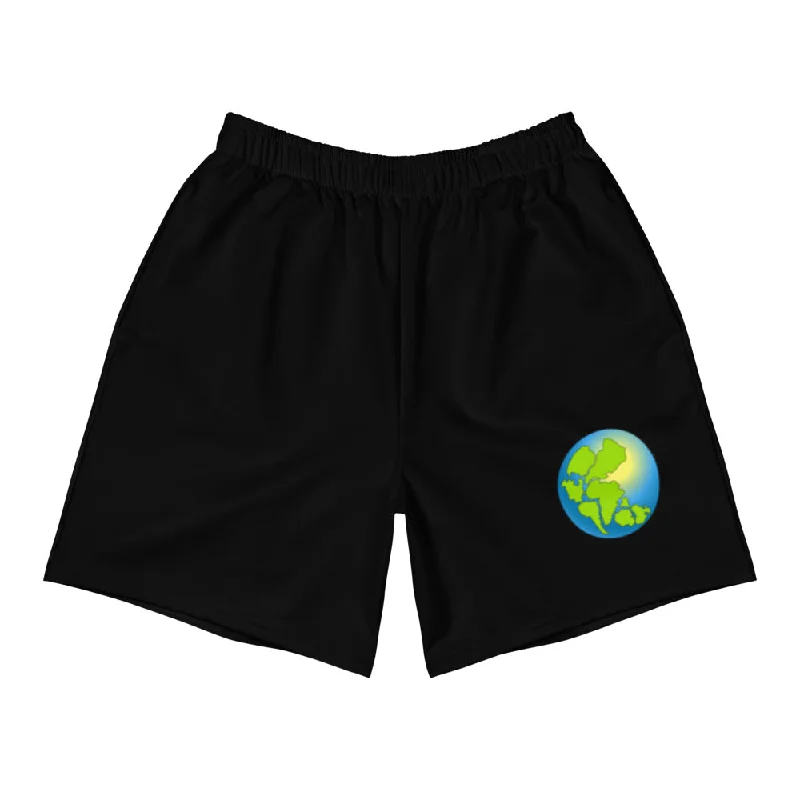 Made World Men's Athletic Long Shorts (Black)