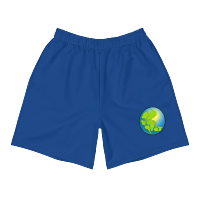 Made World Men's Athletic Long Shorts (Blue)