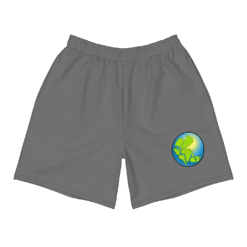 Made World Men's Athletic Long Shorts (Grey)