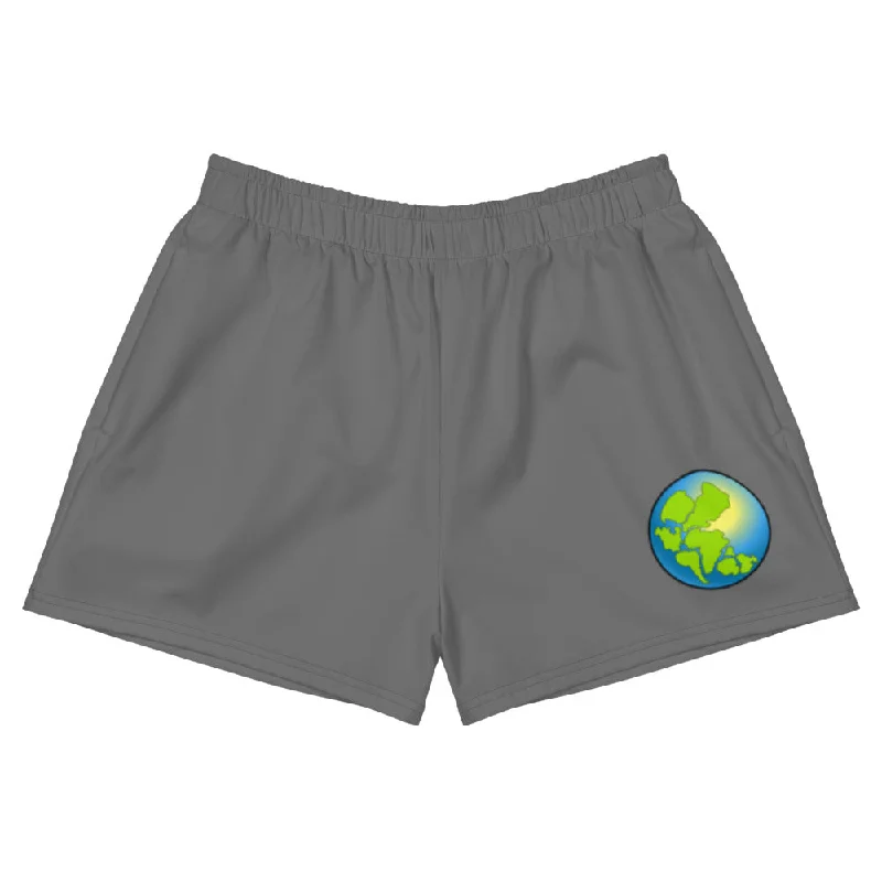 Made World Women's Athletic Short Shorts (Grey)