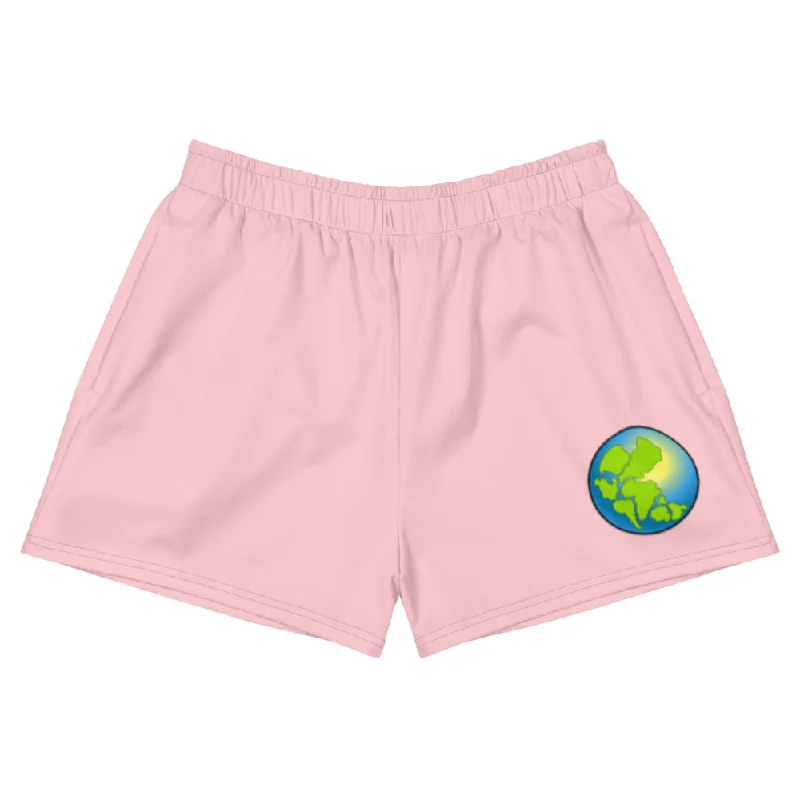 Made World Women's Athletic Short Shorts (Pink)