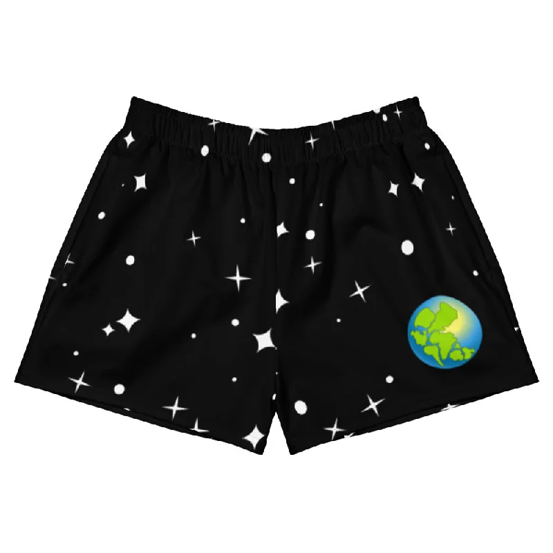 Made World Women's Athletic Short Shorts (Space)