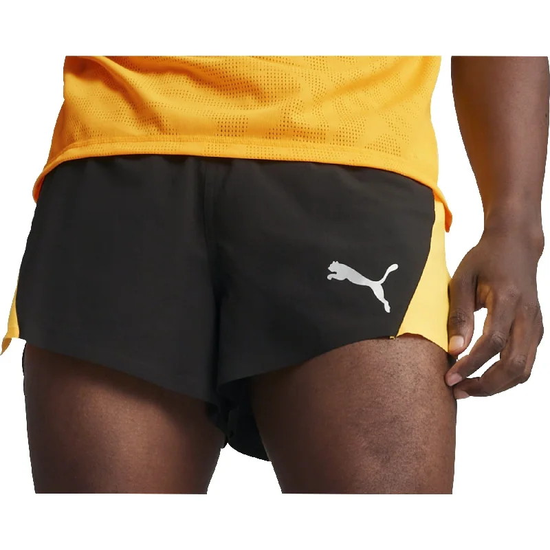 Puma Run Ultraweave Velocity 3 Inch Mens Running Shorts - Black