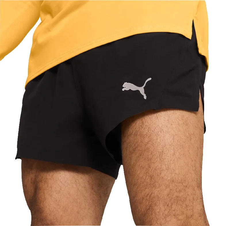 Puma Run Ultraweave Velocity 3 Inch Mens Running Shorts - Black