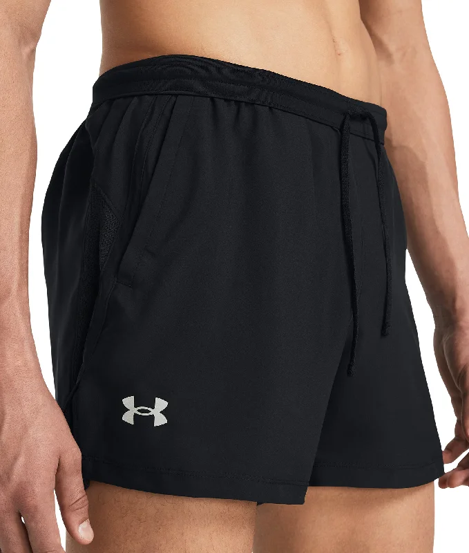 Under Armour Launch 5 Inch Mens Running Shorts - Black