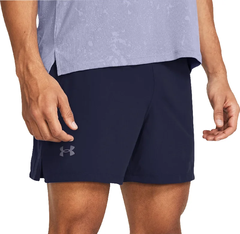 Under Armour Launch Elite 5 Inch Mens Running Shorts - Blue