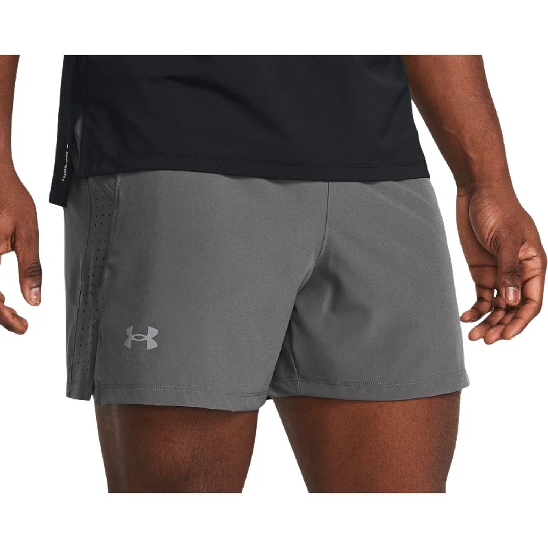 Under Armour Launch Elite 5 Inch Mens Running Shorts - Grey