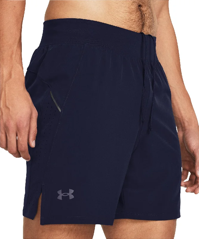 Under Armour Launch Elite 7 Inch Mens Running Shorts - Blue