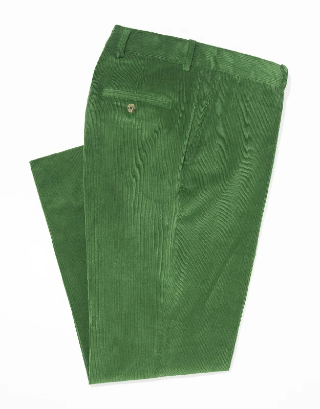 BRIGHT GREEN CORDUROY PANTS