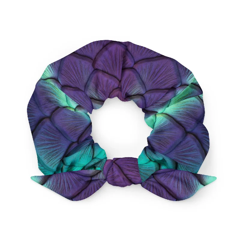 Aurora Borealis Recycled Scrunchie