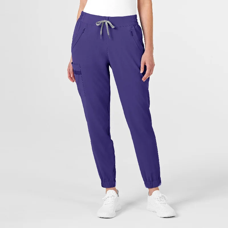 RENEW Women's Jogger Scrub Pant - Grape