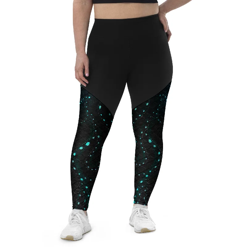 Twlilight Tide Sports Leggings