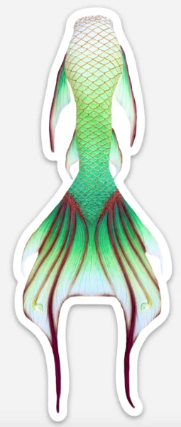 The Luna Moth Signature Tail Sticker