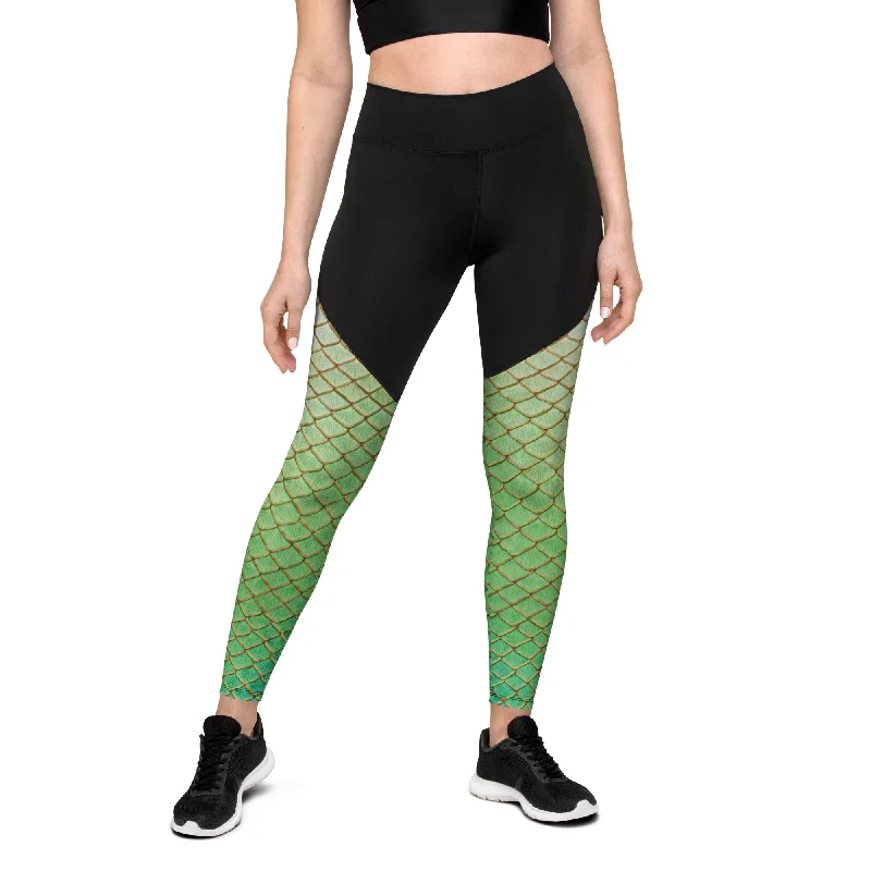 The Luna Moth Sports Leggings